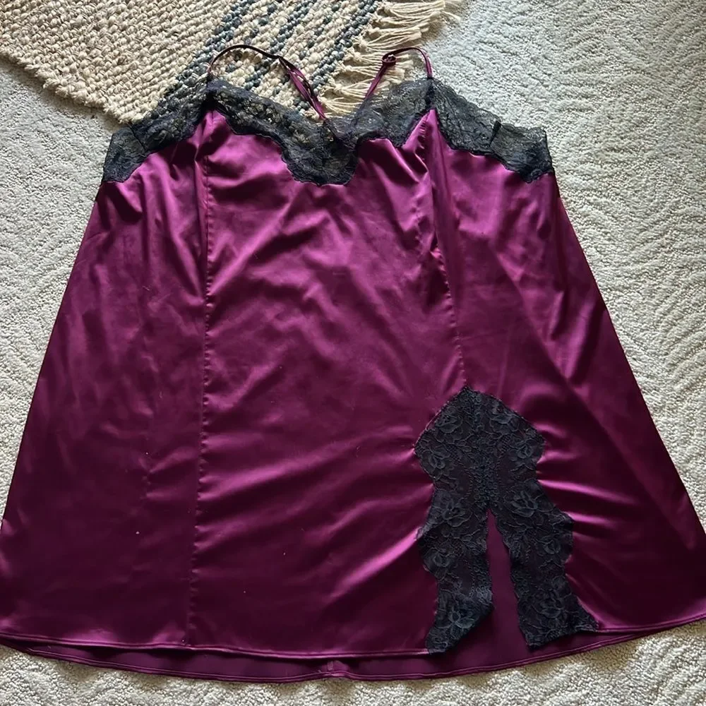 Lane Bryant Cacique Sexy Slip Dress 18/20 - Picture 9 of 12